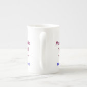 Custom Bone China Mok om 20 oz aan te passen (Achterkant)