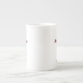 Custom Bone China Mok om 20 oz aan te passen (Voorkant)