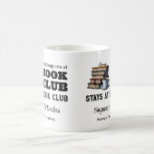 Custom Book Club Naam Koffie Mok Gift (Center)