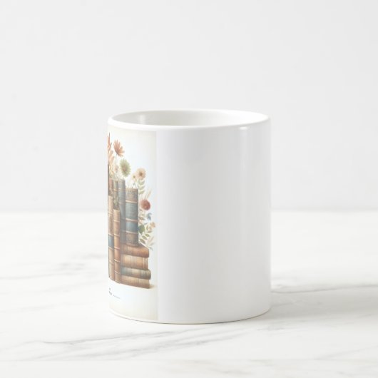 Custom Book koffie Mok, Ontwerp uw eigen Mok, Koffiemok (Center)