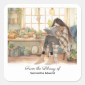 Custom Book Label (Voorkant)