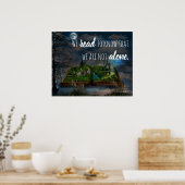 Custom Book Lover C.S. Lewis Poster (Keuken)