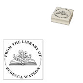 CUSTOM BOOK STAMP RUBBERSTEMPEL (Gestempeld)