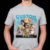 Custom Bootleg  Cat T-shirt
