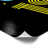 Custom Born 1980's Retro 80"s Perfect Poster (Hoek)