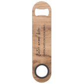Custom Bottle Opener – Personalized with Name Speed Flessenopener (Voorkant)