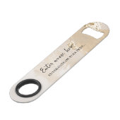 Custom Bottle Opener – Personalized with Name Speed Flessenopener (Voorkant Gekanteld)