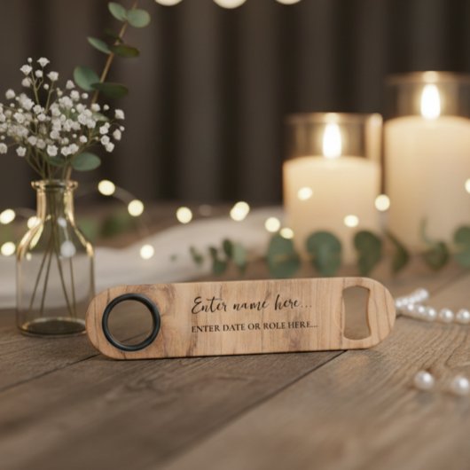 Custom Bottle Opener – Personalized with Name Speed Flessenopener