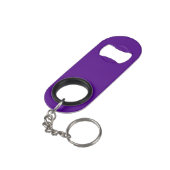 Custom Bottle Opener Sleutelhanger Mini Flessenopener (Achterkant Gekanteld)