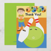 Custom Bowling Bedankt (Voorkant / Achterkant)