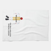 Custom Bowling League Theedoek (Horizontaal)