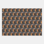 Custom Boxer Hond Foto Verjaardagsfeest Inpakpapier Vel (Voorkant 2)