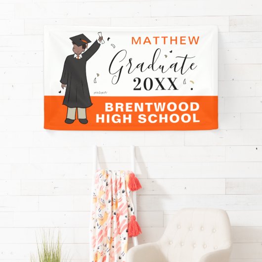 Custom Boy Avatar | Banner voor Afstuderen op de m (Insitu)