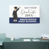 Custom Boy Avatar | Banner voor Afstuderen op de m (Beurs)