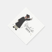 Custom Boy Avatar | Middelbare school Afstuderen s Servet (Hoek)