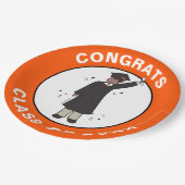 Custom Boy Avatar | Partij voor de middelbare scho Papieren Bordje (Gekanteld)