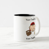 Custom Boy Baseball Mok -  (Voorkant rechts)