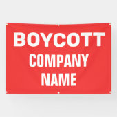 custom boycott banner (Horizontaal)
