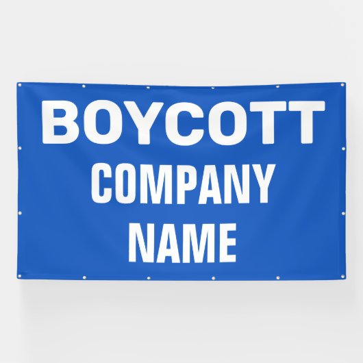 custom boycott banner (Horizontaal)