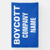 custom boycott banner (Verticaal)