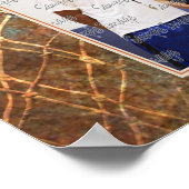 Custom Boys Basketbal poster met teamfoto (Hoek)