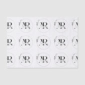 Custom Brand Logo Business Company Packaging Tissuepapier (Voorkant)