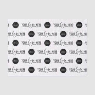 Custom Branded 2 Logo Bedrijfsverpakking Tissuepapier