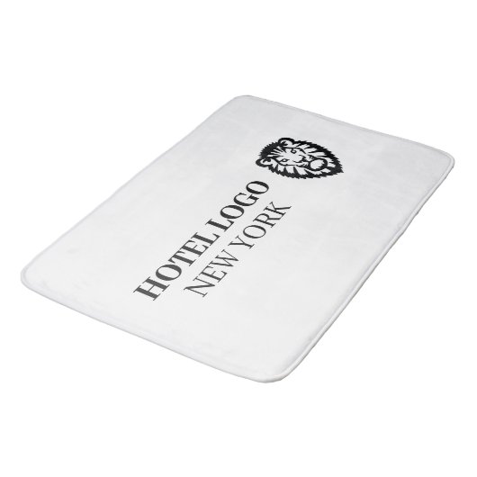 Custom Branded Amenities Hotel Logo Badmat (Gekanteld)