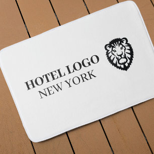 Custom Branded Amenities Hotel Logo Badmat