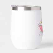 Custom Branded Animal Cat Thermal Wine Tumbler (Rechts)