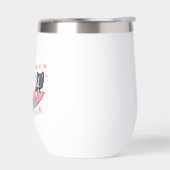 Custom Branded Animal Cat Thermal Wine Tumbler (Links)
