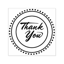 Custom Branded Bedankt | Elegant metallic goud Zelfinktende Stempel