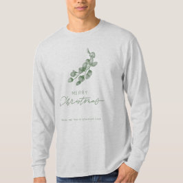 Custom Branded Bedrijfsnaam Merry Christmas T-shirt