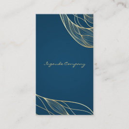 Custom Branded Blue Eenvoudig Visitekaartje