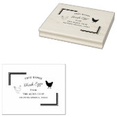 Custom Branded Boerderij Verse Eieren | Eikarton Rubberstempel (Gestempeld)