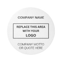 Custom Branded Business Logo Bedrijfsnaam Wit