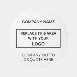 Custom Branded Business Logo Bedrijfsnaam Wit