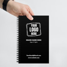 Custom Branded Business Logo Promotional Black