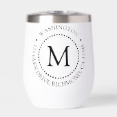 Custom Branded Dot Lijst Monogram (Voorkant)