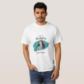 Custom Branded Esthetic Happy Birthday T-shirt (Voorkant volledig)