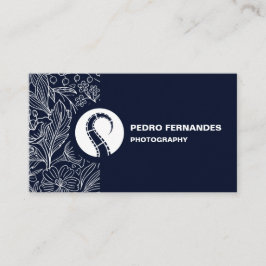 Custom Branded Floral Photography Visitekaartje