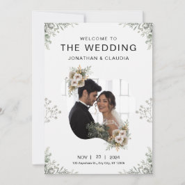 Custom Branded Grey Moderne Bruiloft Uitnodiging