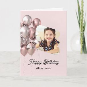 Custom Branded Happy Birthday Gevouwen Wenskaart Kaart