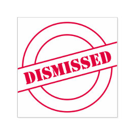 Custom Branded Kantoor Ontslagen Rubber Zelfinktende Stempel