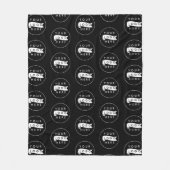 Custom Branded Logo Business Company Fleece Deken (Voorkant)