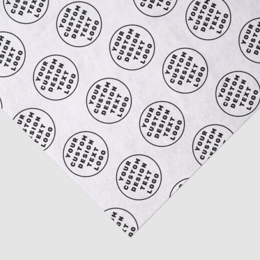 Custom Branded Logo Business Company Packaging  Tissuepapier (Detail)