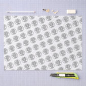 Custom Branded Logo Business Company Packaging  Tissuepapier (Craft)