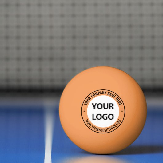Custom Branded Logo Text Ping Pong Balls Template Pingpongbal (Net)