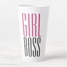 Custom Branded Meisje Boss Hot Roze Zwart Typograf