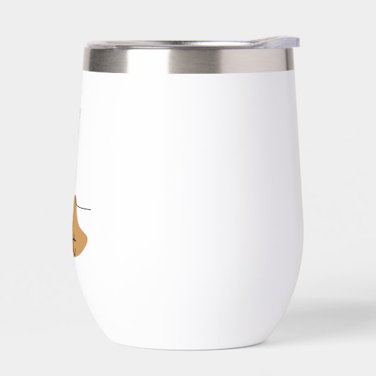 Custom Branded Minimalistische Cat Line Art (Links)